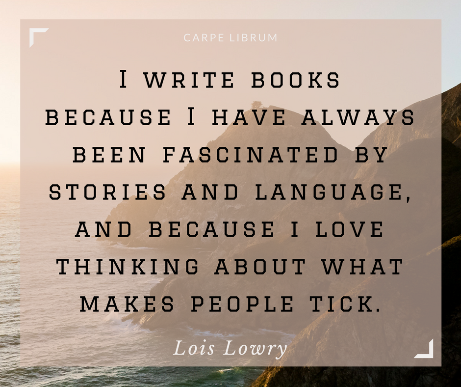 Lois Lowry Quote