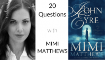 20 Questions with… Mimi Matthews