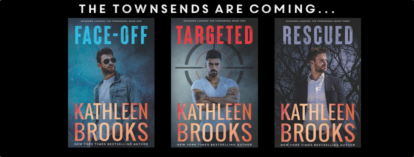 image of three book covers for the "Shadows Landing" The Townsends" spin-off series