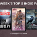 This Week’s Five Favorite Indie eBooks